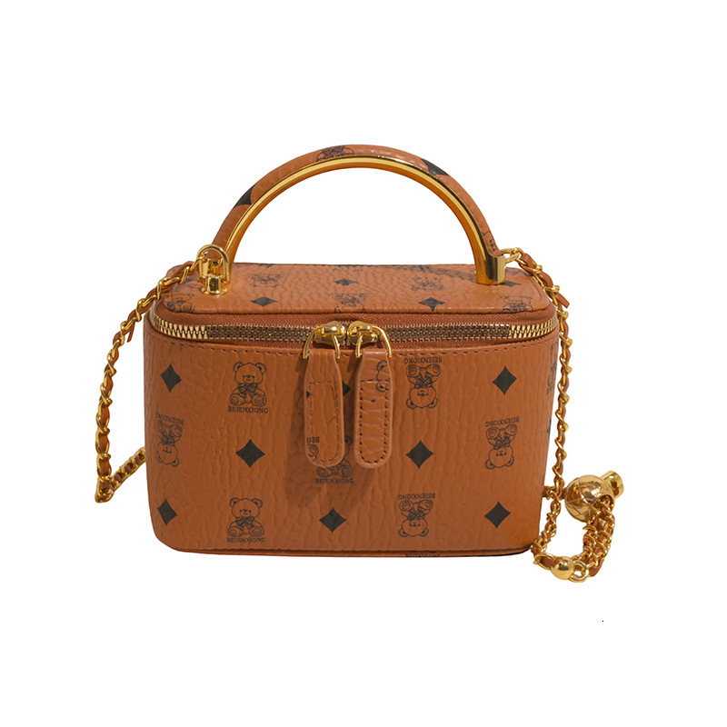 High End Designer Bag Trendy Fashion Handbag Textured Chain Crossbody Luxury Bag Small Square Bag For Women New Commuter Versatile Free Delivery To Yo