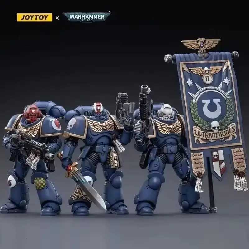 JOYTOY 40K Ultramarines Heroes Of The Chapter Action Figures Doll Decoration Gift Collection Original Model Figure W250827