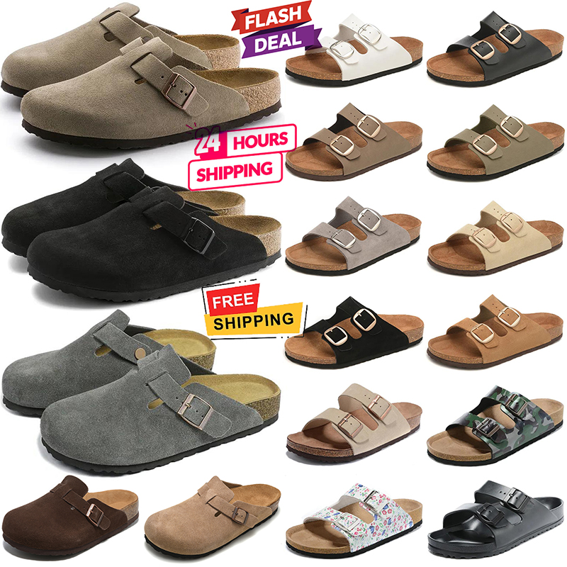 Free Shipping clogs brikenstocks Designer sandals slides shoes heels slippers sliders mens womens sandles mules Flip Flops Arizona Boston discount