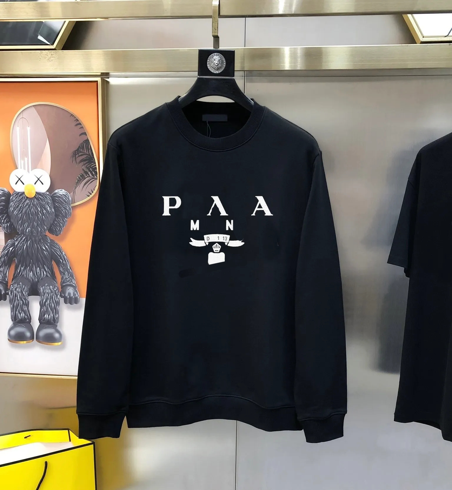 Men's designer hoodie sweatshirt brand casual pullover new black and white hoodie women's long-sleeved sweater jacket Top quality hoodieM-5XL#8966