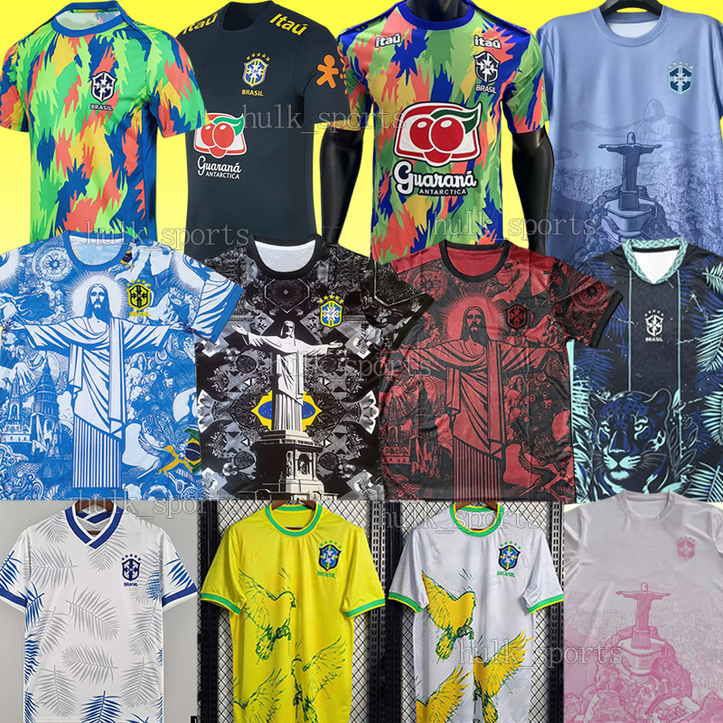 2025 BrAzIlS Training Polo Vest soccer jerseys 22 23 24 25 26 MARCELO PELE PAQUETA NERES COUTINHO FIRMINO JESUS VINI JR BrAsIlS men kids kits sets football shirts