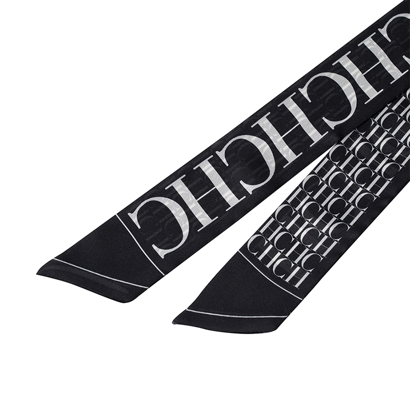 Fashion Luxury Women's Scarf Luggage Accessories Bundle Strap Scarves Suitable for Luggage Wrist