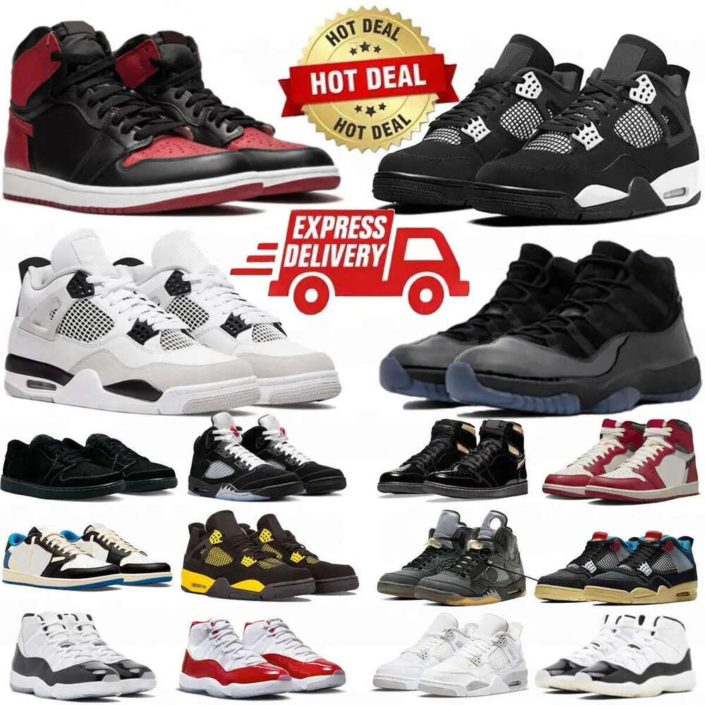 Designer Basketball Shoes 1s 4s 5s 6s 11s 12s Men Women Militaryblue OWwhite Reverseolive Velvetbrown Cherry Bred Outdoor Sports Trainers Sneakers