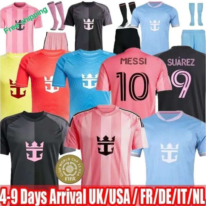 25 26 MESSIS inter miam CF 2025 2026 Soccer Jerseys Free shipping SUAREZ Player Fans version Baby Matuidi Women football shirt men kit kids