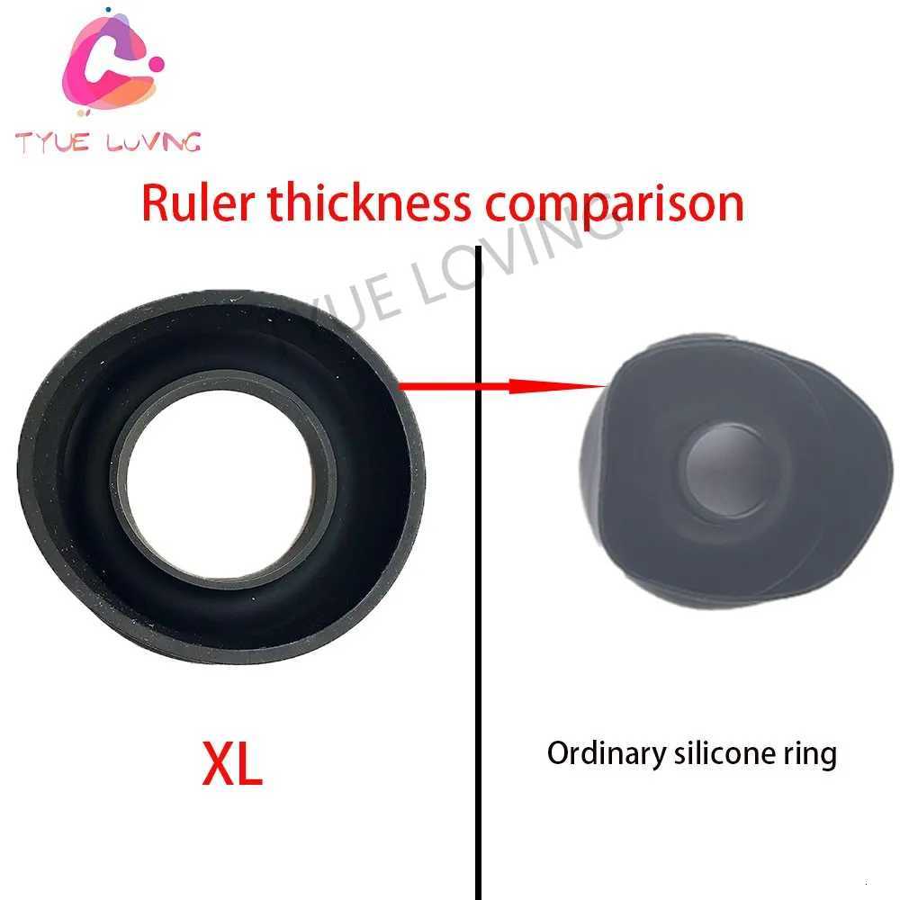 XL Big Silicone Sleeve Penis Pump Cylinder Ring Penis Extender Accessories Penis Enlargement Exerciser Sex Toys for MenW250827
