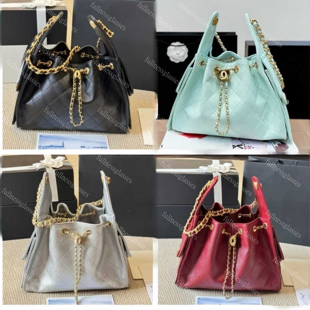 Drawstring/Bucket Bags Drawstring/Bucket Bags Vintage Luxury Crossbody Bucket Bag HighQuality Textured Design Stylish Chain Accents