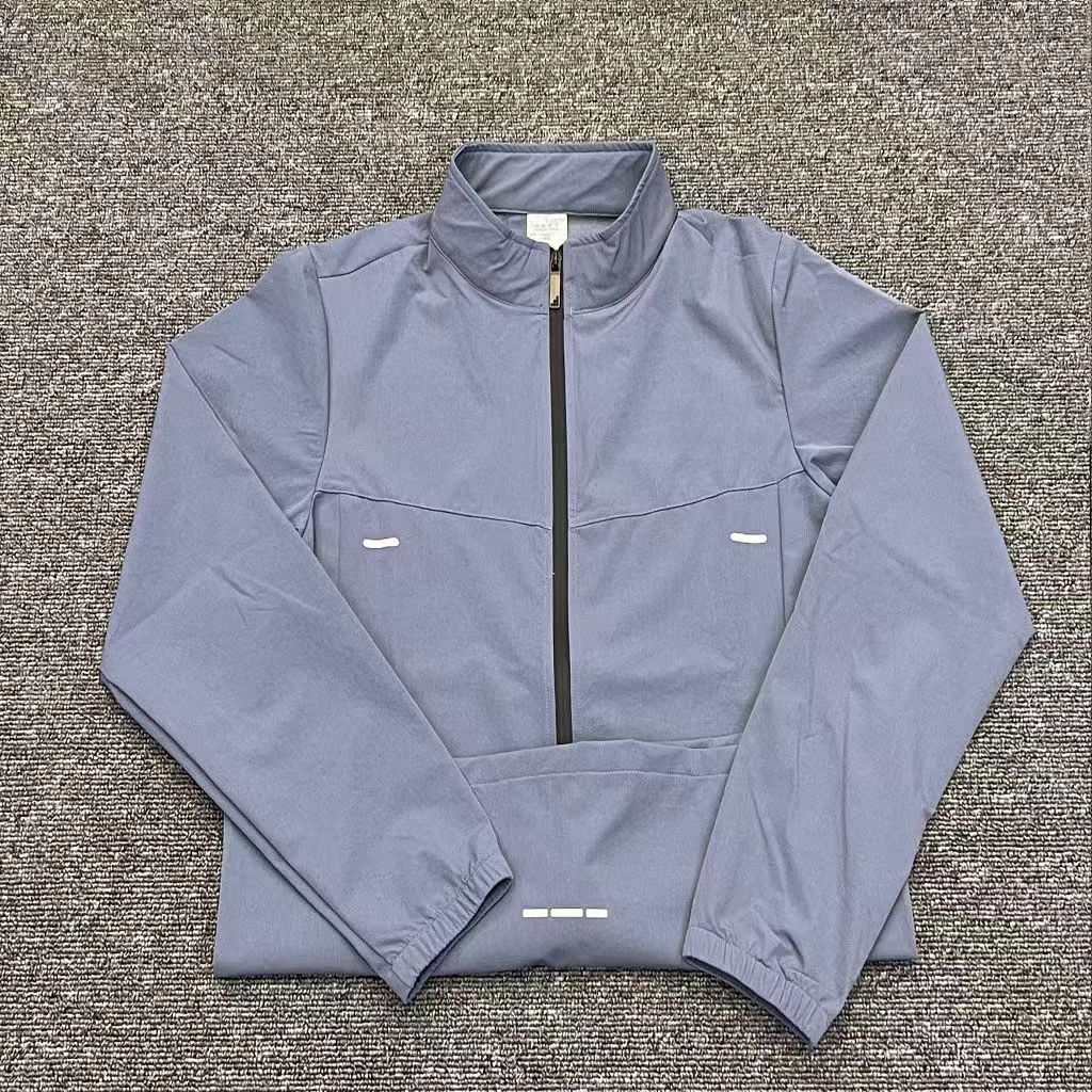 Mens sports jackets windbreaker waterproof sportswear running fitness training sports coat summer thin sun protection sweatshirt Autumn quick-dry zipper jacket