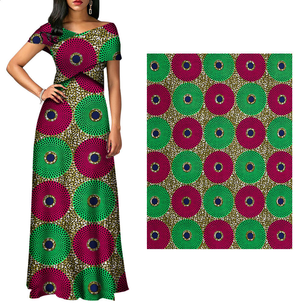 Fabric and Sewing Classical Veritable Wax d Real wax print fabric dutch hollandais pagne africa Dress 100 cotton 6yards 230727