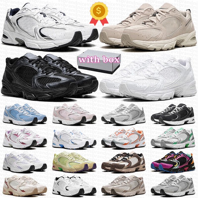 free shipping casual shoes with box designer sneakers White Silver Navy Black Dark Grey mens trainers