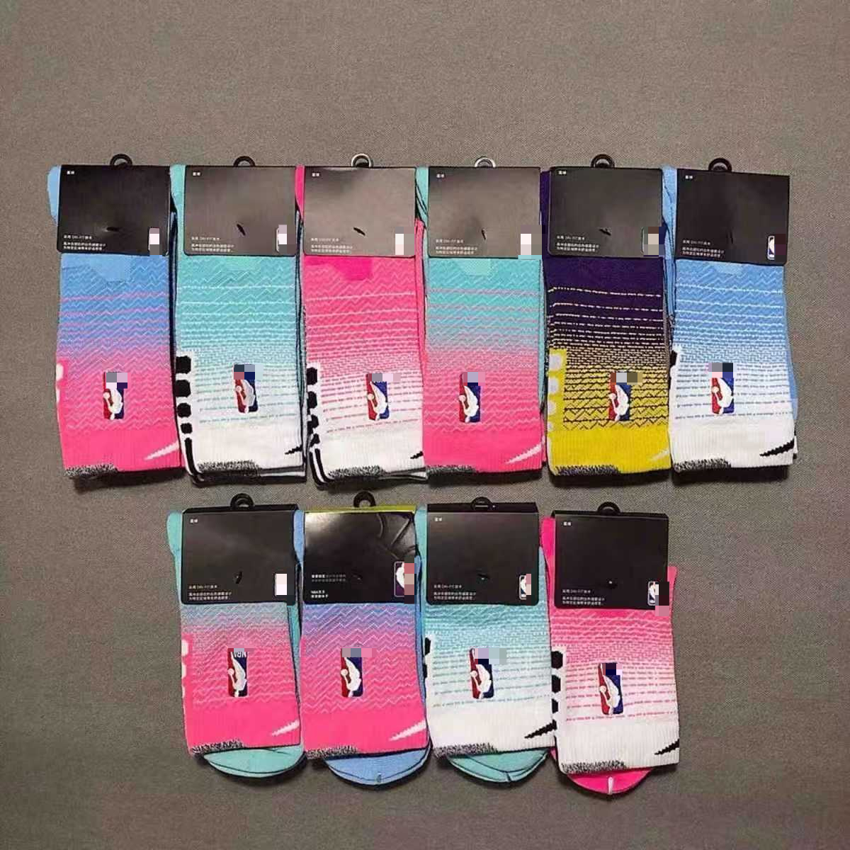 New American Basketball Socks Practical Mid-tube Summer Breathable Men's Thickened Non-slip Towel Bottom Flying Elite Socks