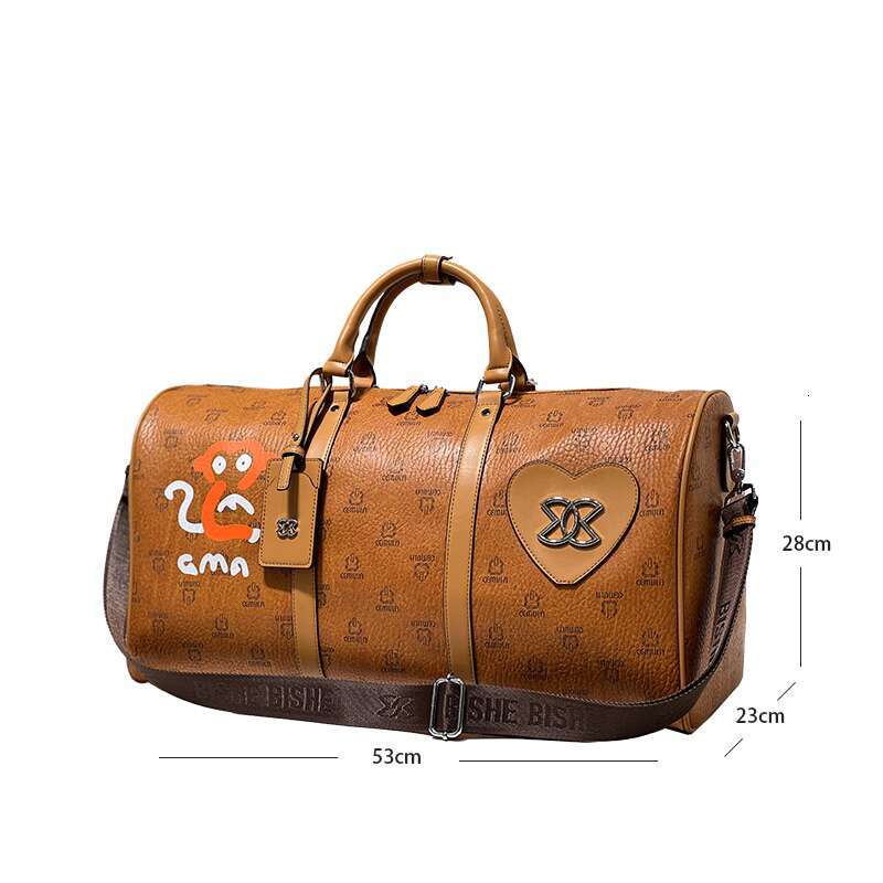 duffle bag designer Classic 50CM Travel bag luggage for men real leather Large capacity handbag totes shoulder Bags mens womens large capacity