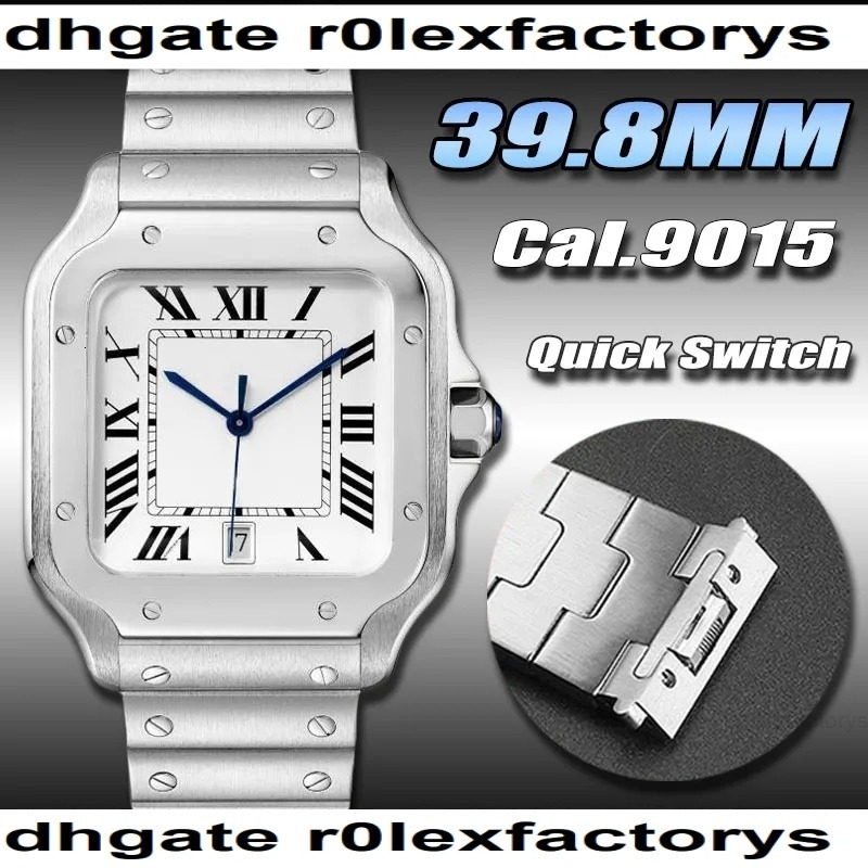 Luxury Mens Watch Designer Watches High Quality Montre de luxe Orologio di Lusso 35.1mm 39.8mm Cal.9015 Automatic Stainless Steel Sapphire Waterproof Quick S