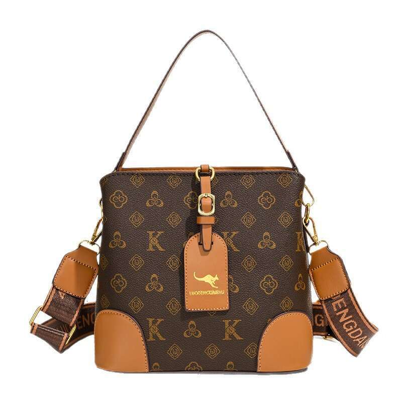 Designer Bag Shoulder Bag Luxury Bag High Quality Womens Handbag Purse Letter Print Leather Crossbody Bag Brown Fashion bag