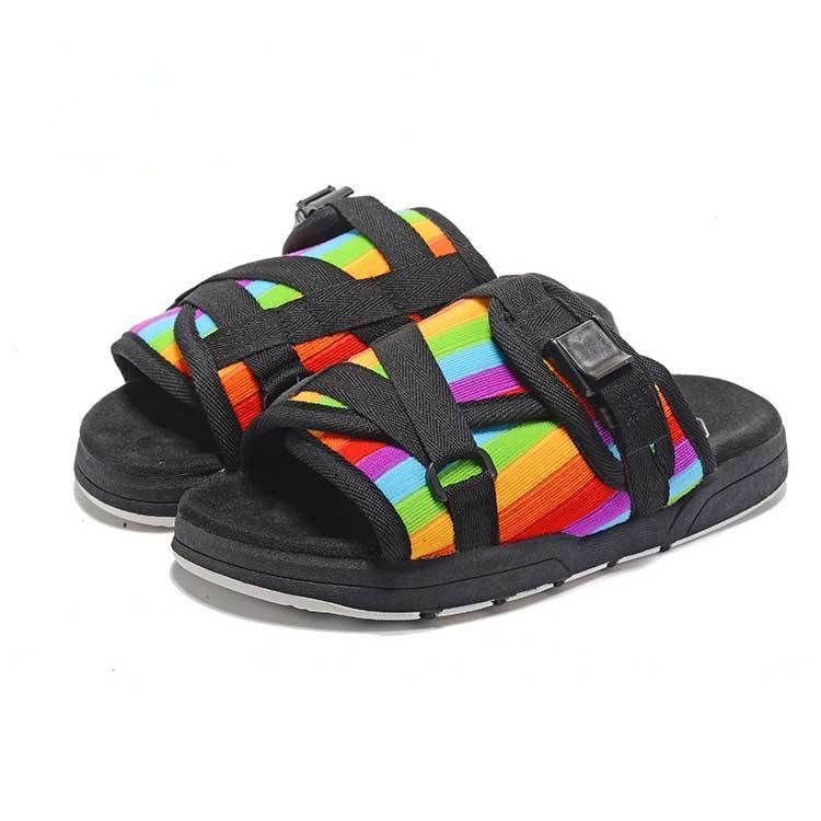 Stylish Slide Flip Flops Men Women Multicolor Femme Casual Sandals Designer Woman Cozy Slip On Unisex Summer Beach Fashion Shoes Flat Slipper Gothic