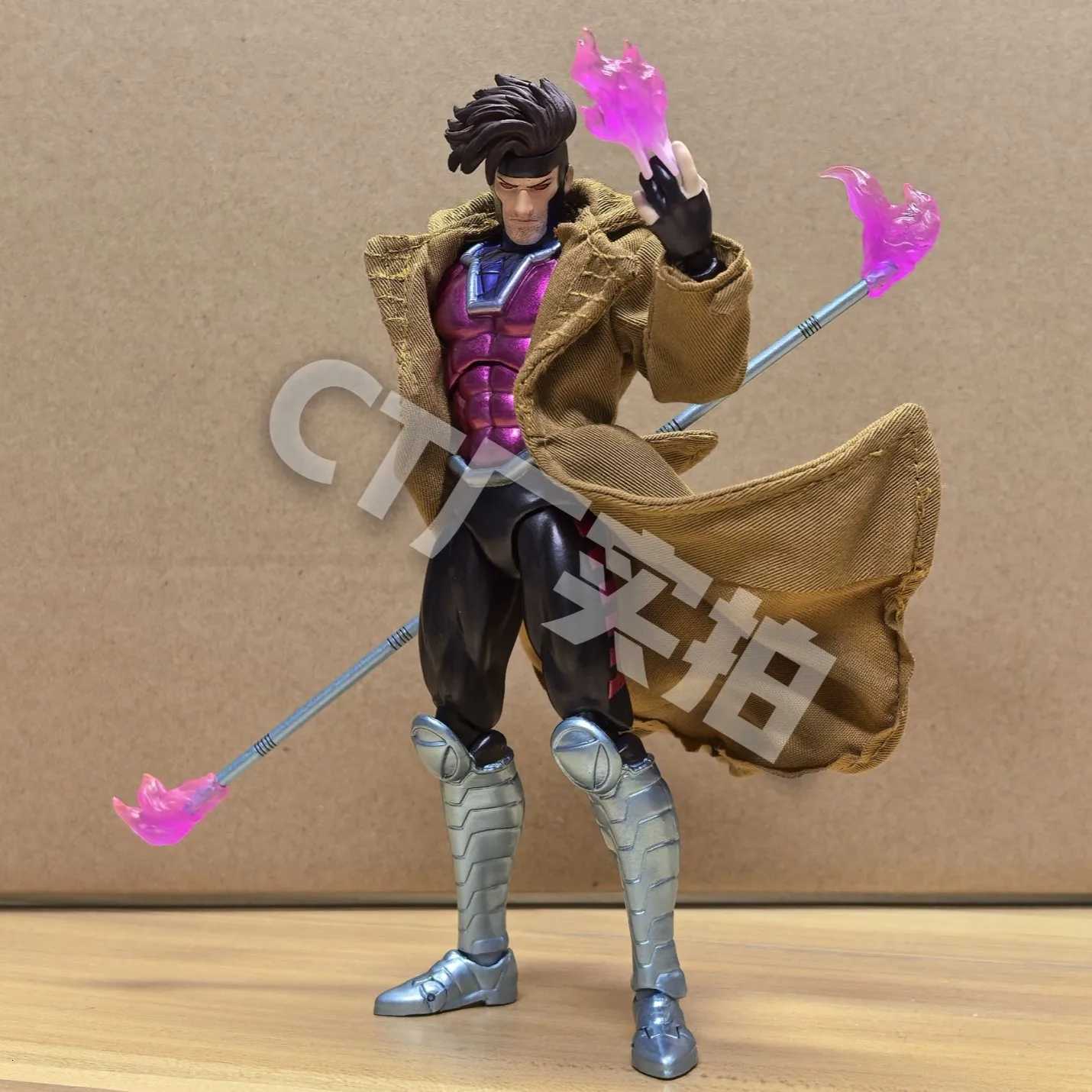 In Stock Ct Toys Gambit Figure Mafex 131 XMen Wolverine Shf Anime Action Figure Statue Model Kids Toy Customized Gift W250827