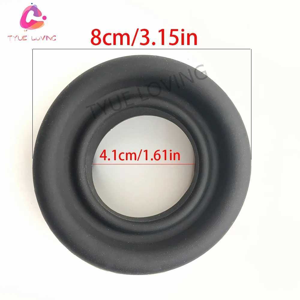 XL Big Silicone Sleeve Penis Pump Cylinder Ring Penis Extender Accessories Penis Enlargement Exerciser Sex Toys for MenW250827