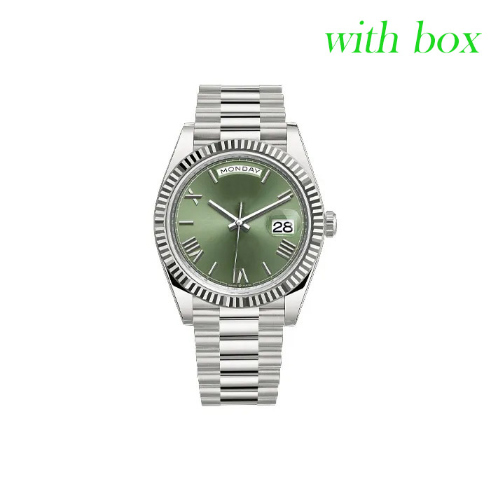 Mens Watch 41/36MM Automatic Watches 904L stainless steel strap Sapphire Luminous Luxury Wristwatches With Box