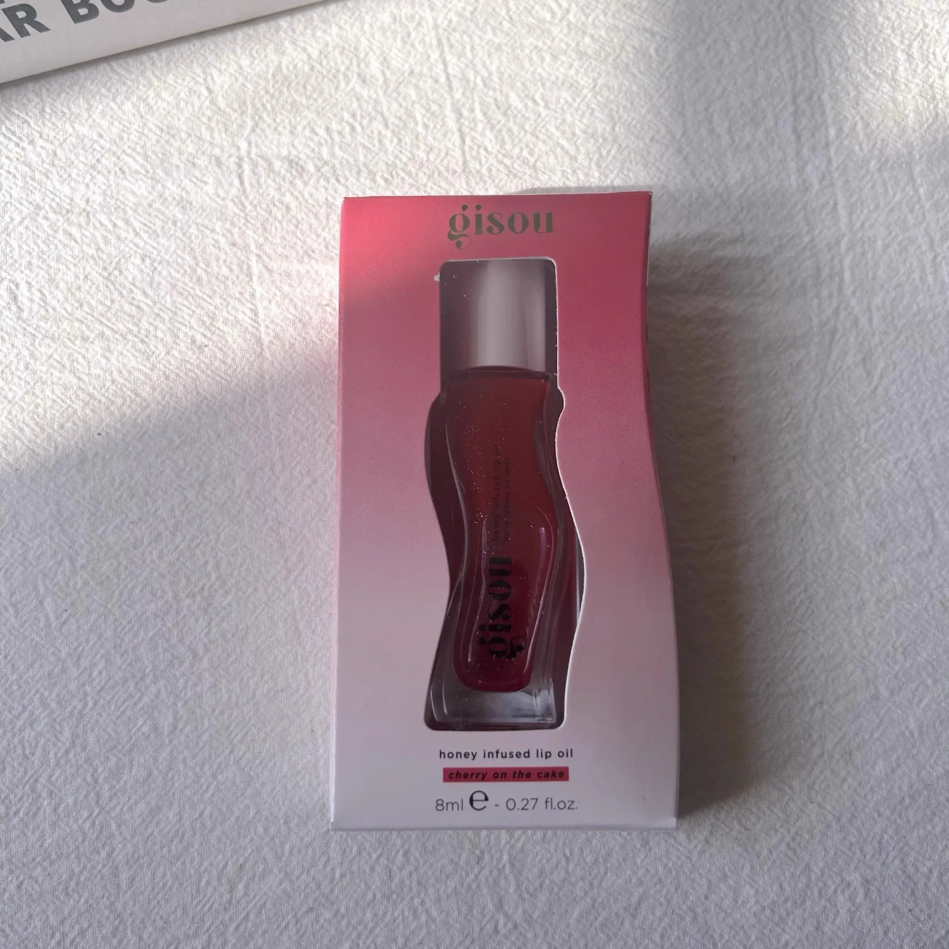 Gisou Honey Strawberry Infused Hydrating Lip Oil Nourishing Lip Moisturizer Shine Smooth Clear Shimmer Lipstick Care For Women