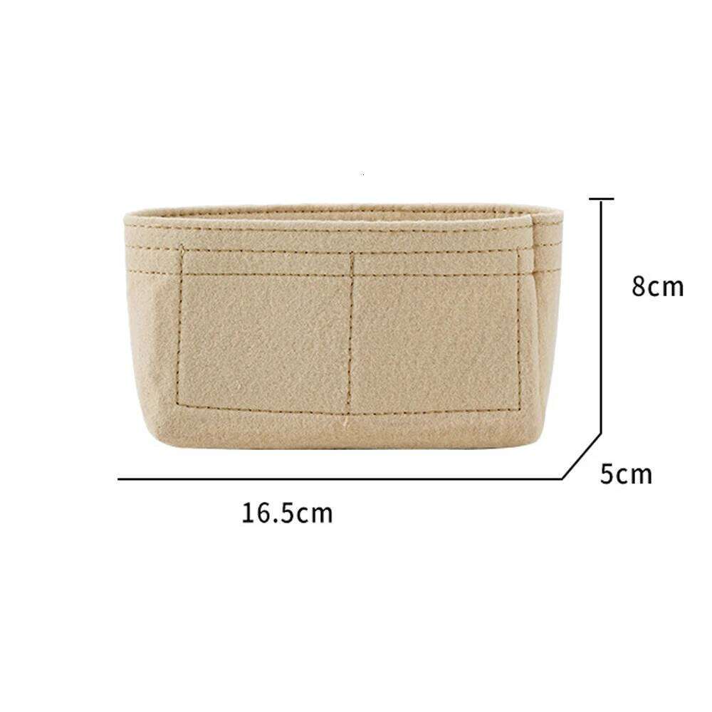 Organizer For Mini Storage The Felt Purse Insert Handbag Liner Bag Inner liner Inner bag Waterproof Anti-fouling