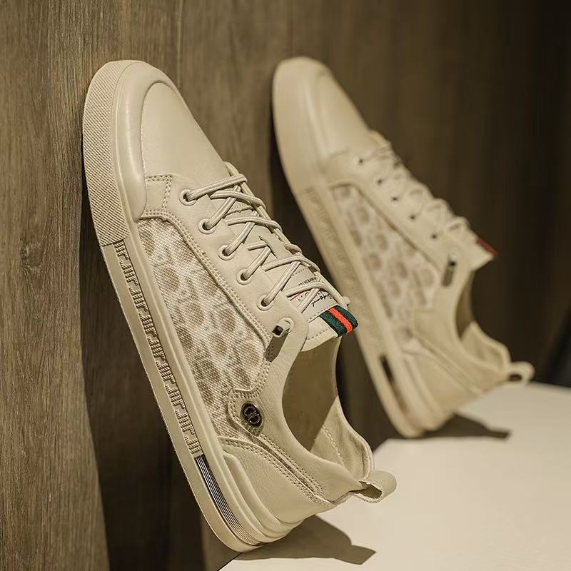 Free Shipping Men new Board Flat Casual Comfortable Trendy Shoes Printed Classic Athleisure 2025 Hot