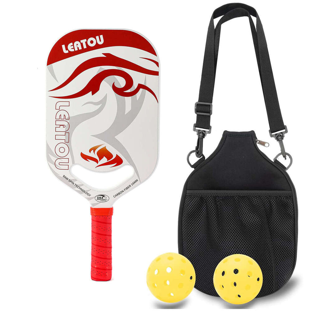 USAPA Certified T700 Carbon Fiber Hot Pressed Integrated Smile Hole Frameless Pickleball Paddle Zhejiang Professional