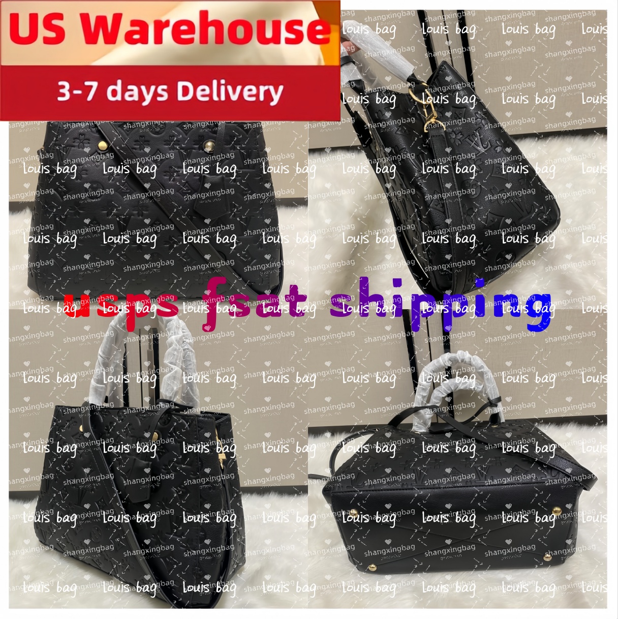 Designer Bag Shoulder Tote Women Crossbody Bags Leather Luxury Old Flower Handbag Leather Strim Handles with Shoulder Strap Bag Embossed Letters Woman Wallet Purse