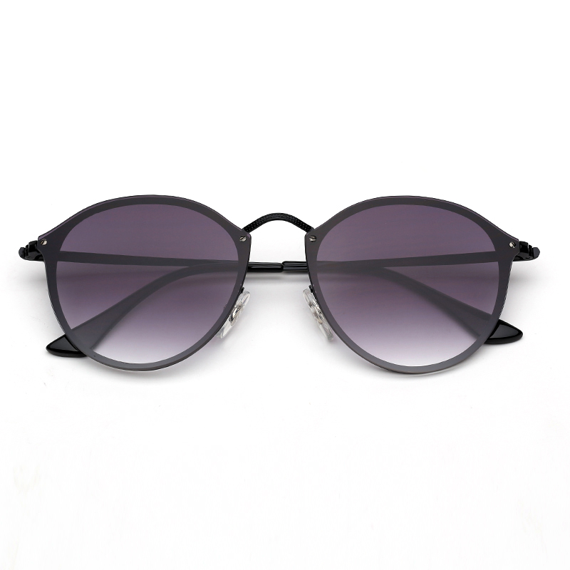 Mens fashion round sunglasses Womens Popular sunglass Driving sun glasses UV Protection glass lenses men woman with case