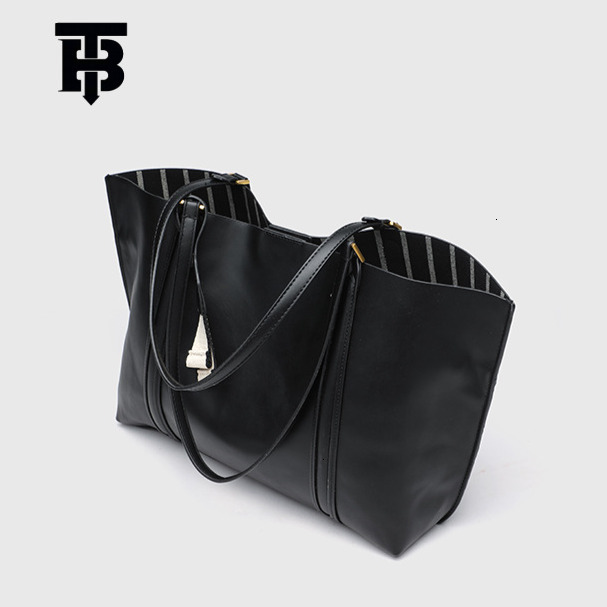 TB BHULAMTE Women's Premium Minimalist Large Capacity Handbag Designer Luxury Retro Shoulder Bag European And American Style Shopping Shoulder Un