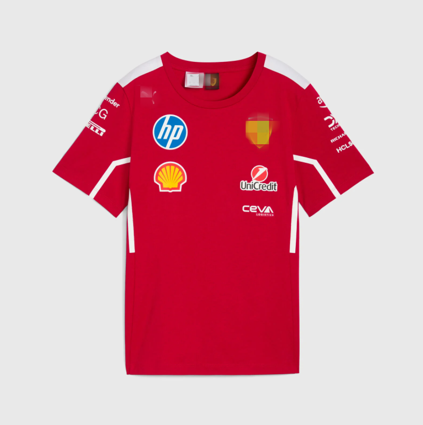 2025 Lewis Hamilton Miami GP Driver's T-Shirts Morocco Spain POLO T-shirt Moroccan GP Carlos Sainz shirt uniform Formula 1 racing suit fan jersey