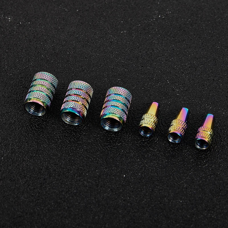 2pcsset Chameleon Bike Presta Cap MTB Wheel Rim Tyre Stem Air Caps Bicycle Aluminium Pressure Dust Cover 250822