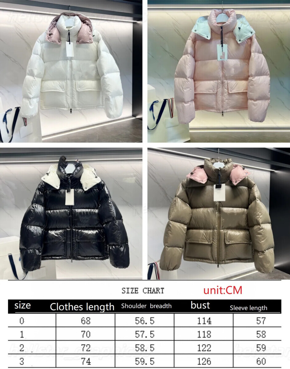Designer Jacket For Women Winter Puffer Jacket Coat And Thickened Parkas Outdoor Jackets Brand zip Warm Matter Jacket Down Jacket Winter monclearkint puffer jacket