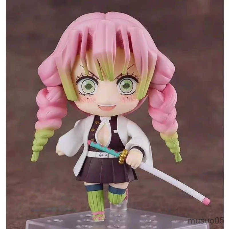 Demon Slayer Kimetsu No Yaiba Anime Figures Clay Figure Kanluji Mitsuri Love Pillar Peripheral Collectible Model Cute Gifts L250827