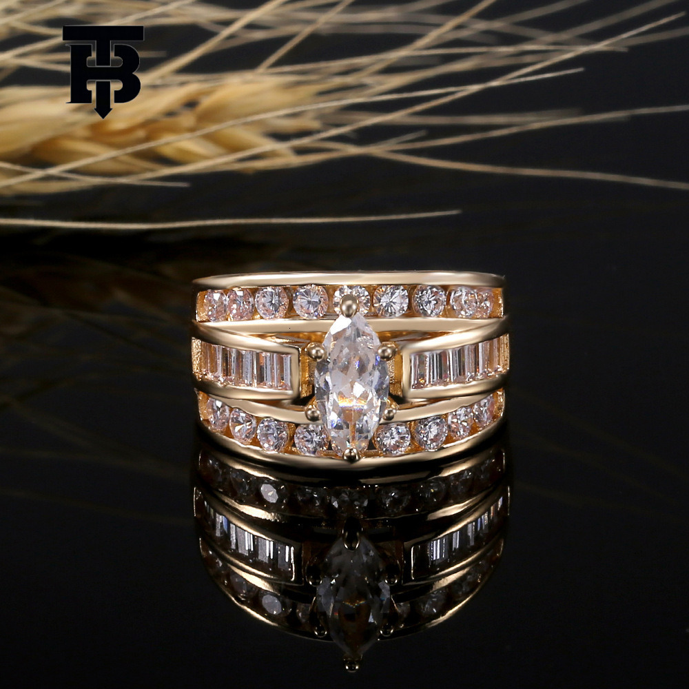 2025 New High-end Copper-inlaid Zircon Women's Ring European Designer Jewelry Wedding Ring And American Fashionable Engagement Jewelry Accessory