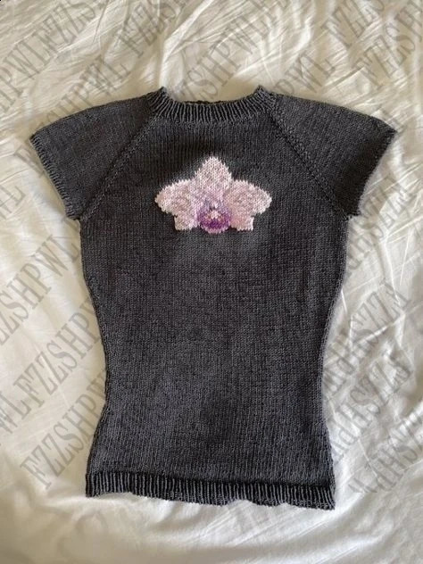 Womens 90s Y2K Kawaii Vintage Short Sleeve Sexy Slim Knitted Short Sleeves Spring Autumn Fairy Casual Lazy style High Streetwear 250827