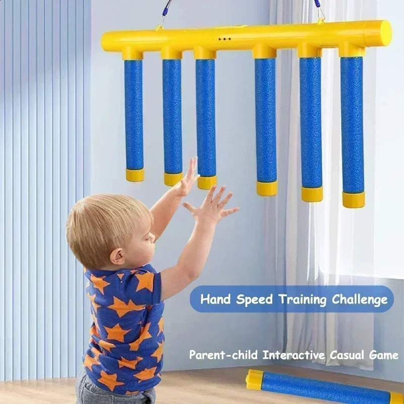 Challenge Falling Sticks Game Kids Stick Catching Toy Training Reaction Ability Educational ParentChild Interactive Sports 250826