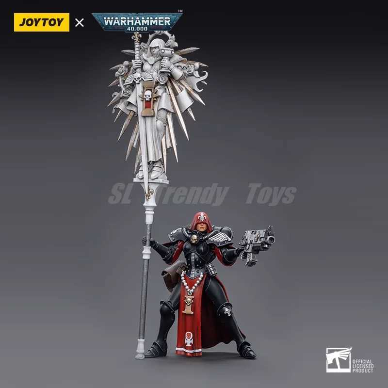 JOYTOY 40K Adepta Sororitas Battle Sister Noyalle Superior Kassia Jurel Ludwenna Saelon Action Figure Model Toy W250827