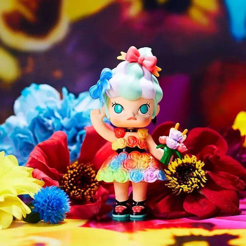 Original Molly Mika Ninagawa Flower Dreaming Series Blind Mystery Box Toys Doll Cute Anime Desktop Ornaments Gift Collection