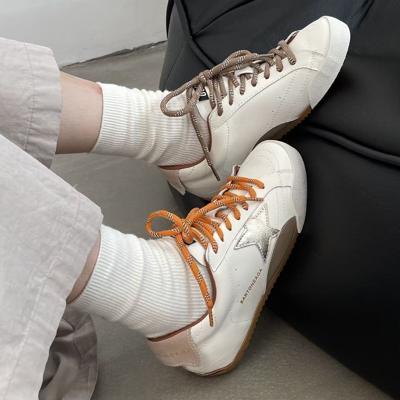 Sports Shoulder Strap Walking Summer Fashion Mesh Hot Breathable Lace Up Sports Platform Womens high quality Shoes Z250403