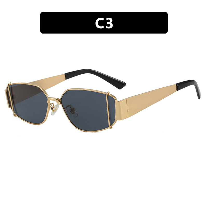 2025 Square Retro Sunglasses for Women Trendy UV Protection Shades for Round Faces