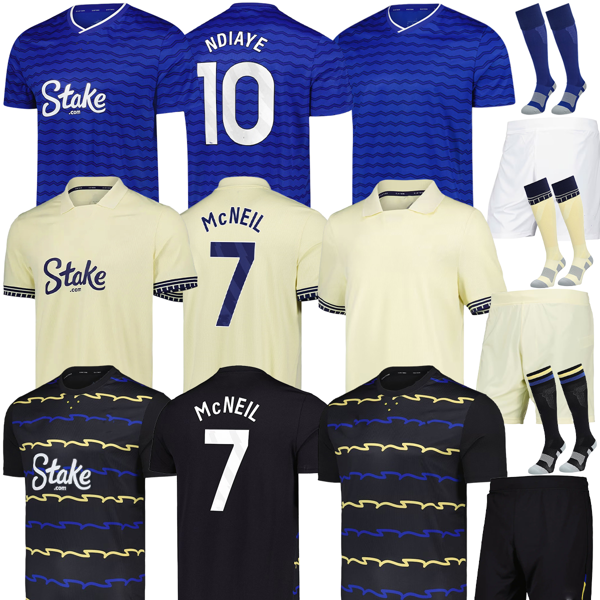 25 26 BRANTHWAITE Evertoon Soccer Jerseys DANJUMA NDIAYE HARRISON MYKOLENKO DOUCOURE TARKOWSKI COLNMAN YOUNG GUEYE PICKFORD 2025 2026 football men shirt