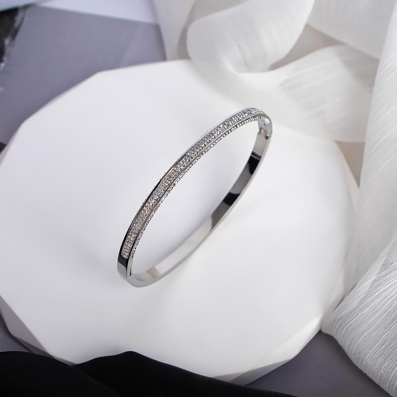 smooth fried dough twists bracelet luxury designer bracelet designer bangle heart bracelet womens sliver braceletes luxury jewelry designer for womens