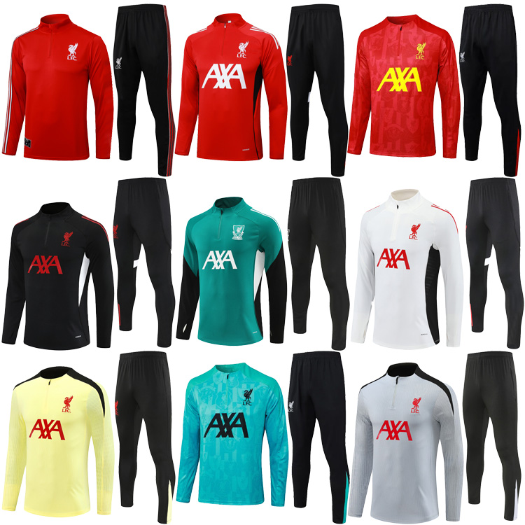 25 26 MAC LFC football chandal tracksuits training survetement foot kit 24/25 XAX Mixed Team Soccer Jerseys football mens and kids maillot camisetas tuta uomo calcio