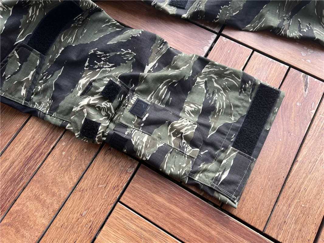 G3 Tiger stripe pattern JWD Tactical Pants Camo Combat Pants Trousers Hunting Airsoft Hiking Outdoor Sports Shooting Training H250826