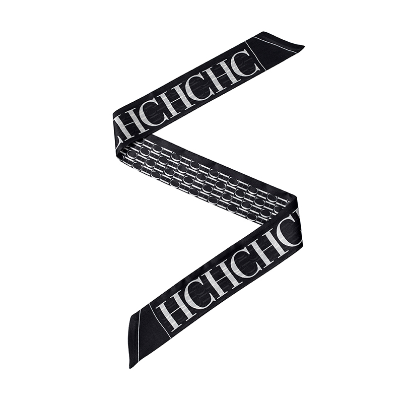 Fashion Luxury Women's Scarf Luggage Accessories Bundle Strap Scarves Suitable for Luggage Wrist
