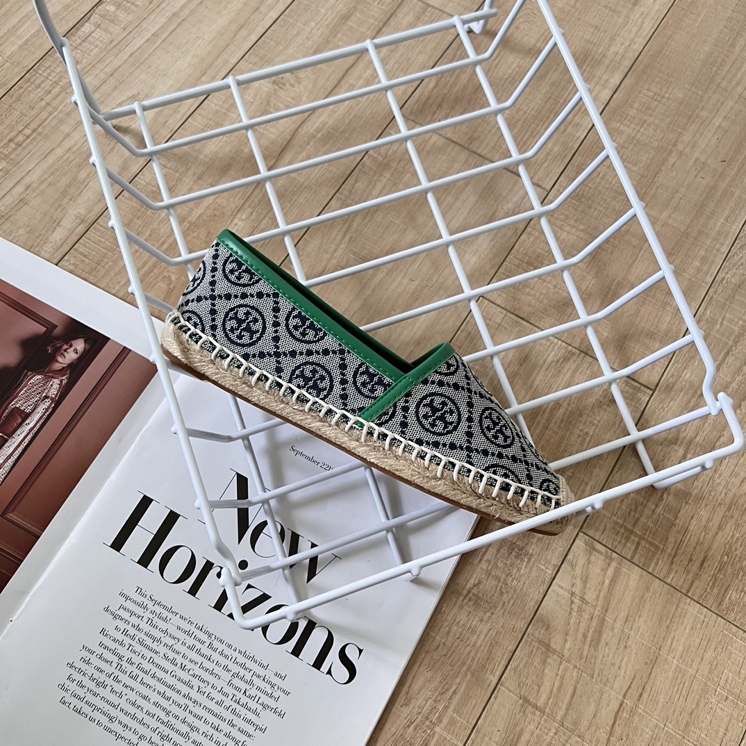 Designer Espadrilles Shoes Sneakers Womens Fisherman Trainers Genuine Flat Half Beach Casual Woman Loafers Leather Cap Toe Canvas Shoe Whole