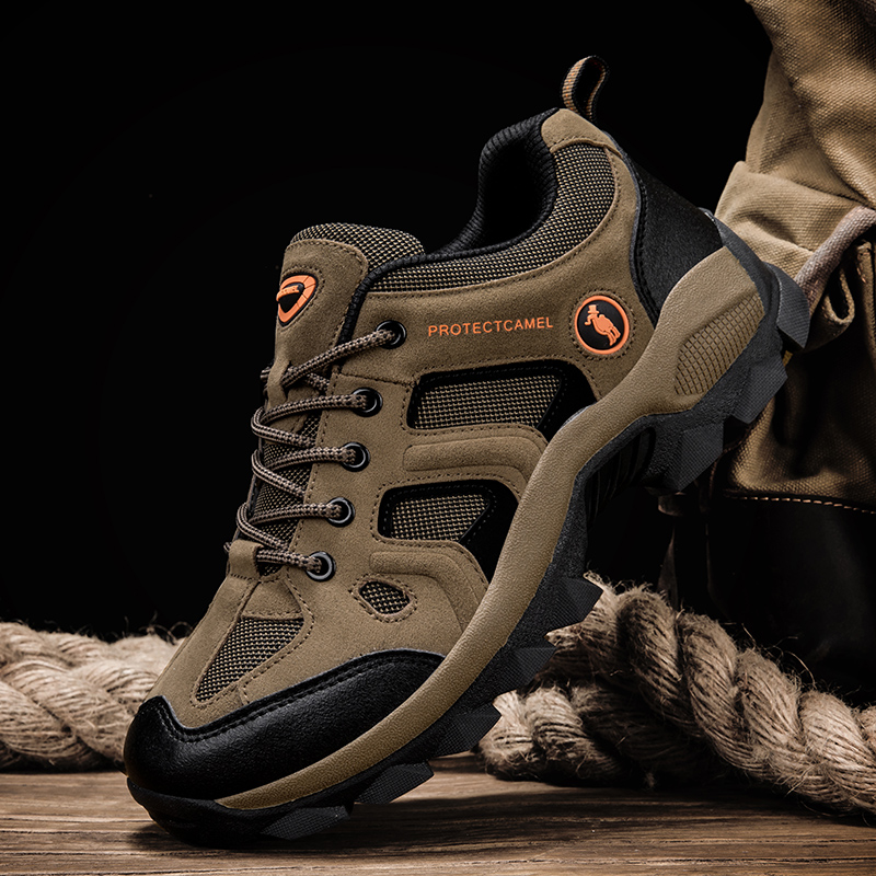 PROTECTCAMEL Designer Outdoor Black Hiking Shoes Men's Hiking Shoes Sports And Casual Outdoor Sports Women's Spring And Autumn Large Sized H