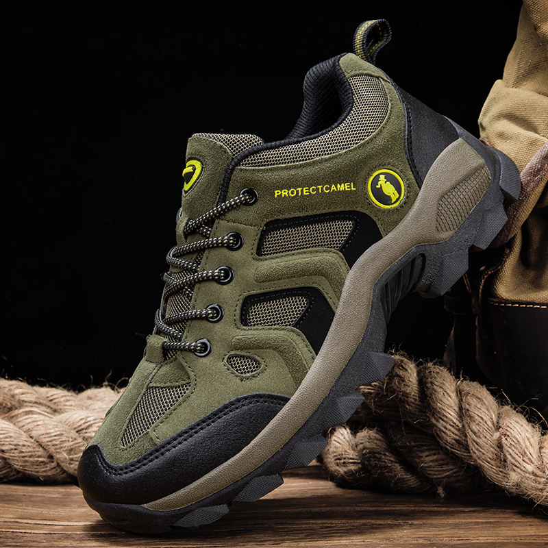 PROTECTCAMEL Designer Outdoor Black Hiking Shoes Men's Hiking Shoes Sports And Casual Outdoor Sports Women's Spring And Autumn Large Sized H