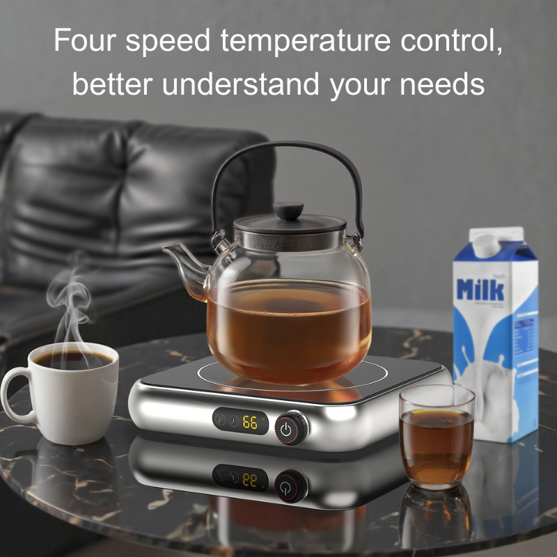Universal USB Cup Warmer, Waterproof Coffee Mug Warmer with Auto Shut-Off, Quiet Office Desk Warmer for All Cups to Keep Tea Coffee Hot, Perfect Gift