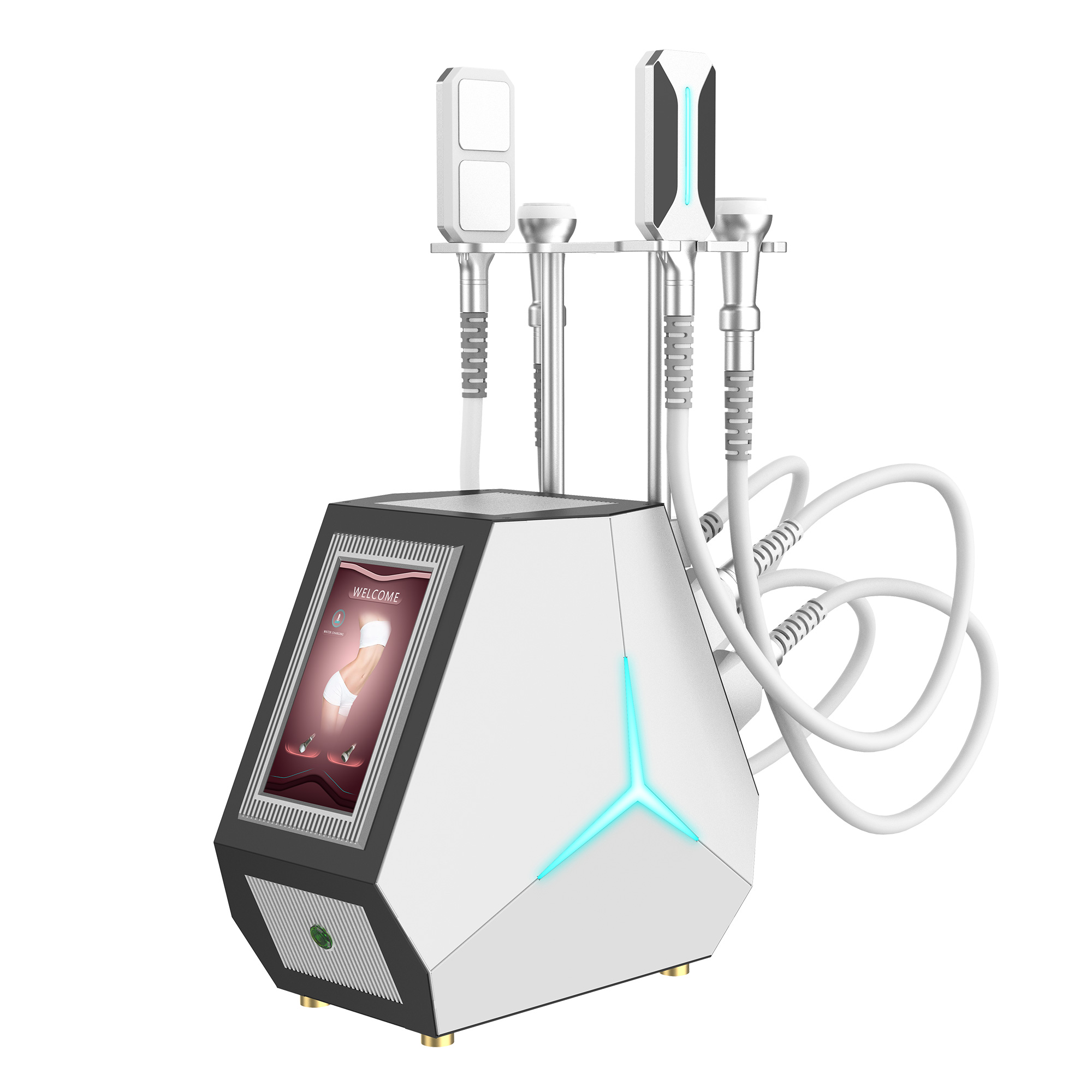 4 In 1 Cold And Hot Instrument Firming Cryo TShock Body Slimming Cooling Sculpture Freezing Fat Removal Tightening