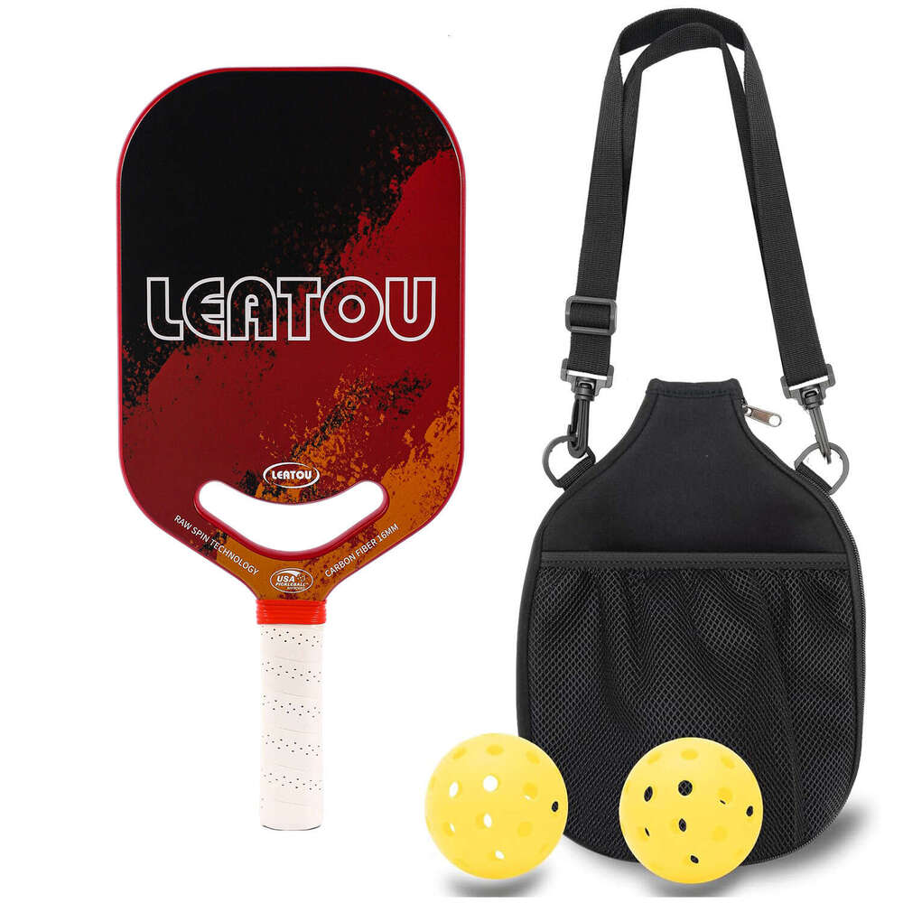 USAPA Certified T700 Carbon Fiber Hot Pressed Integrated Smile Hole Frameless Pickleball Paddle Zhejiang Professional